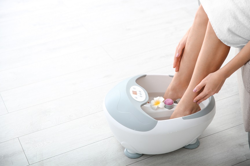 【コラム】冬の冷え対策に足湯はいかがでしょうか。